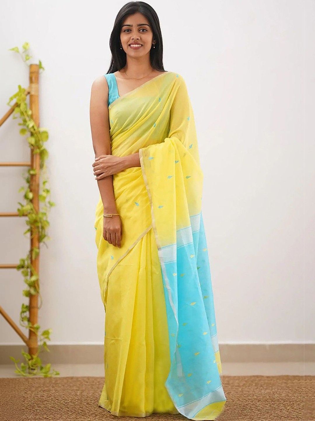 CANIZZARO Woven Design Zari Banarasi Saree-image-27