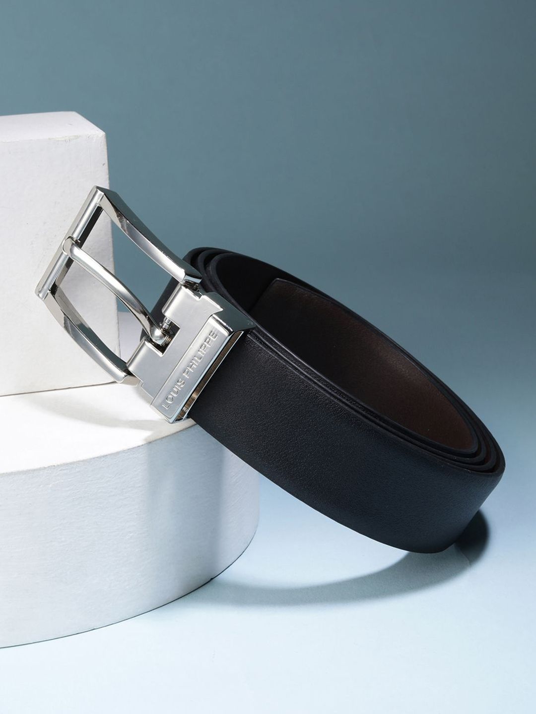 Louis Philippe Men Leather Formal Belt-picture-19