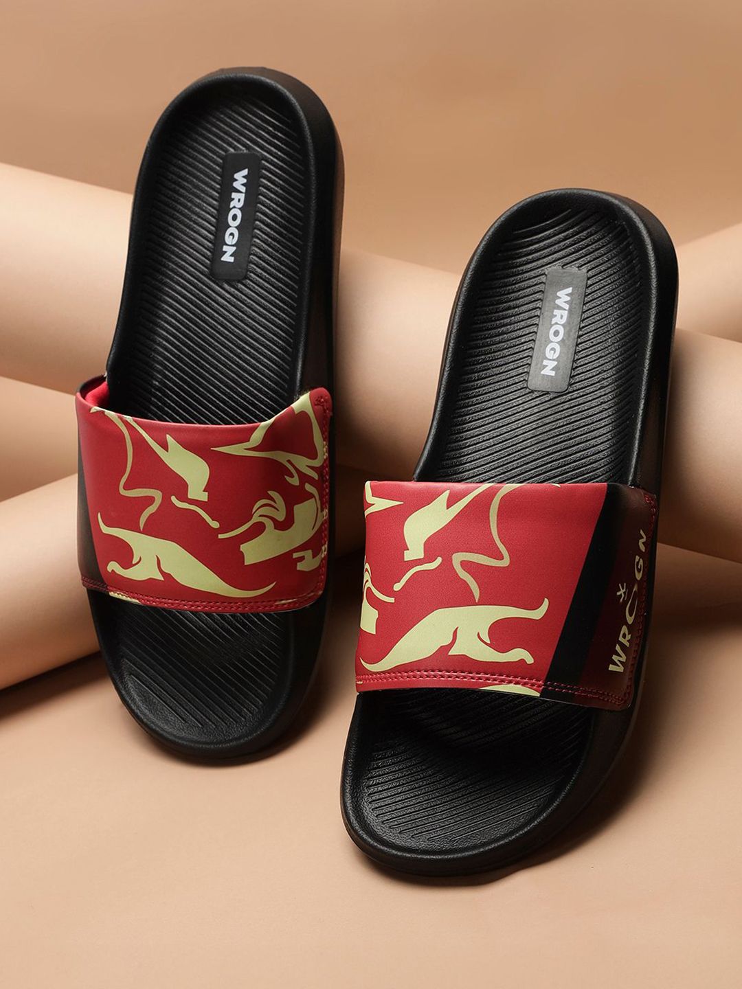 WROGN Men Printed Sliders-picture-43