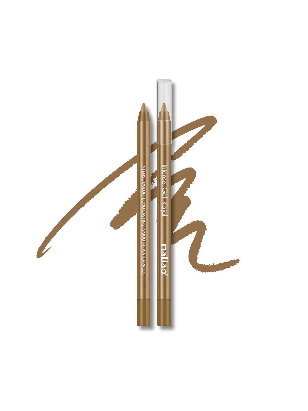 Maliao Intense Long Wearing Gel Kajal - 1.2 g - Bronze 07