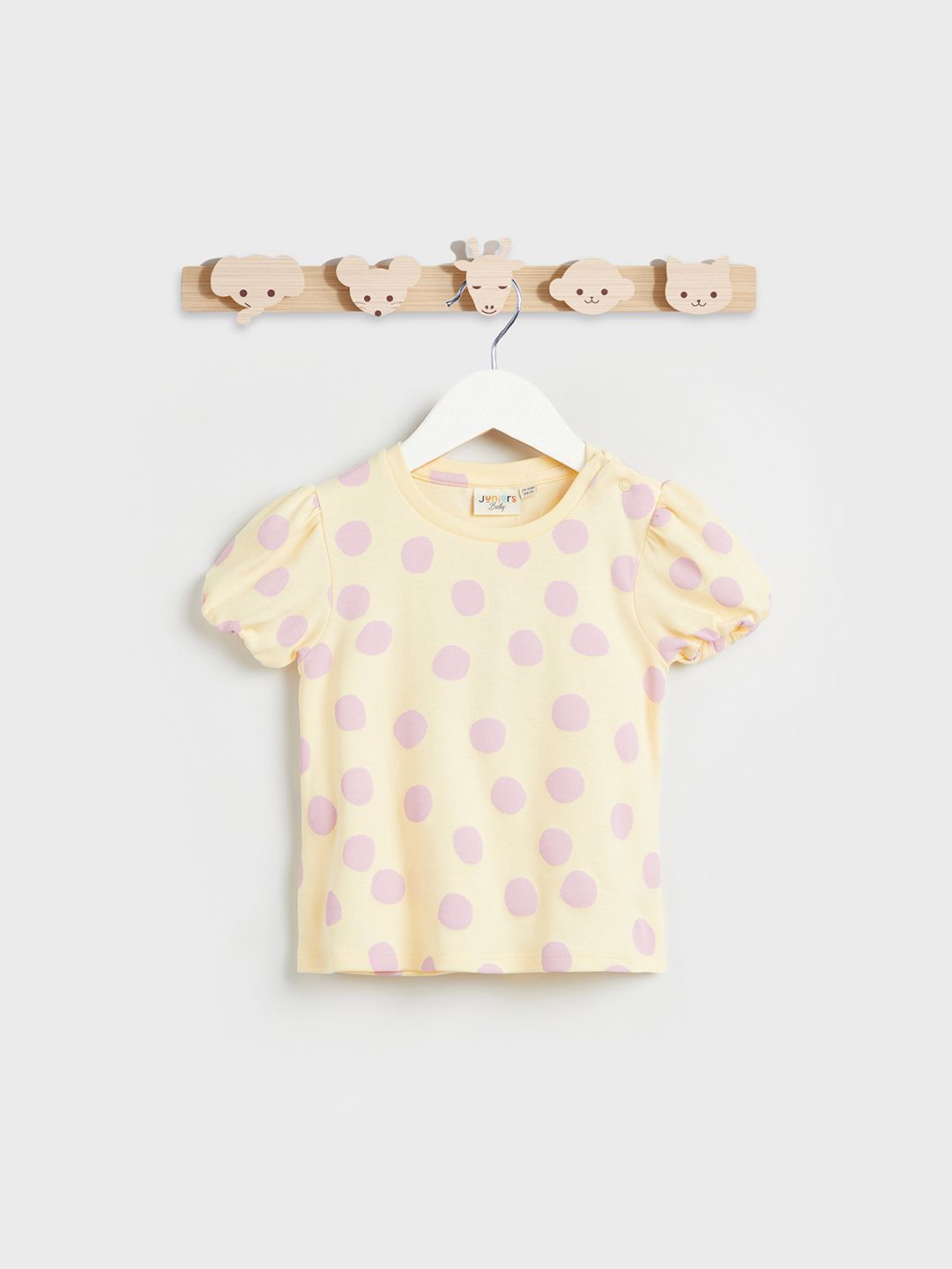 Juniors by Babyshop Girls Printed Cotton Round Neck Tshirts-picture-24