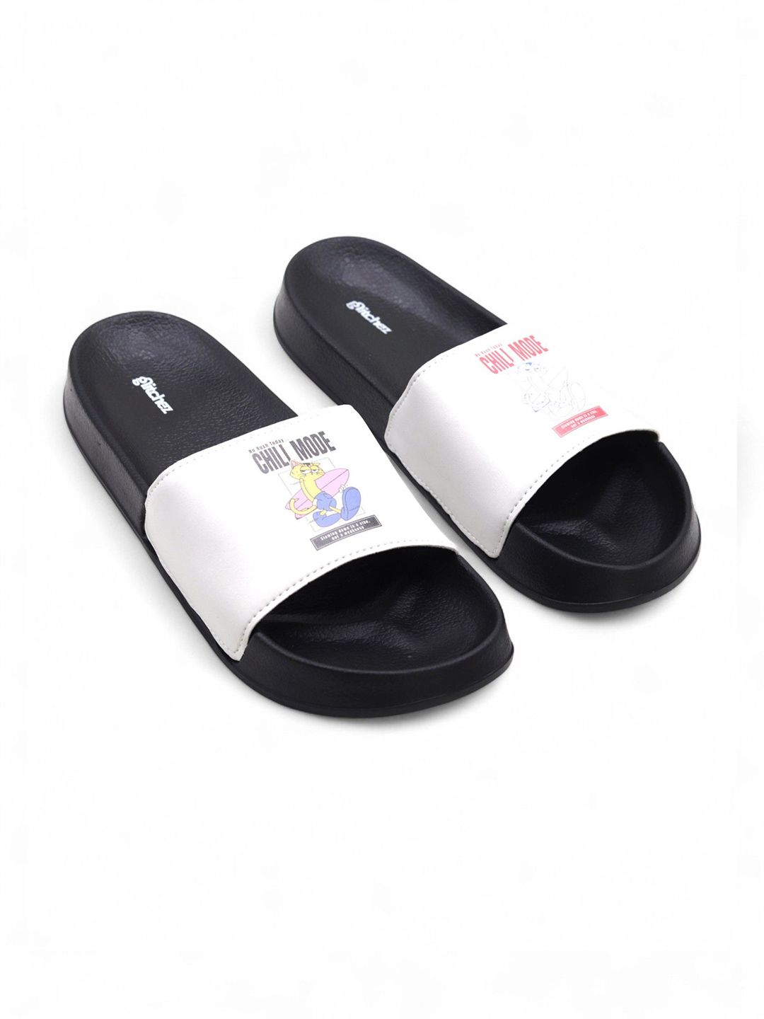 glitchez Men Printed Sliders-picture-12