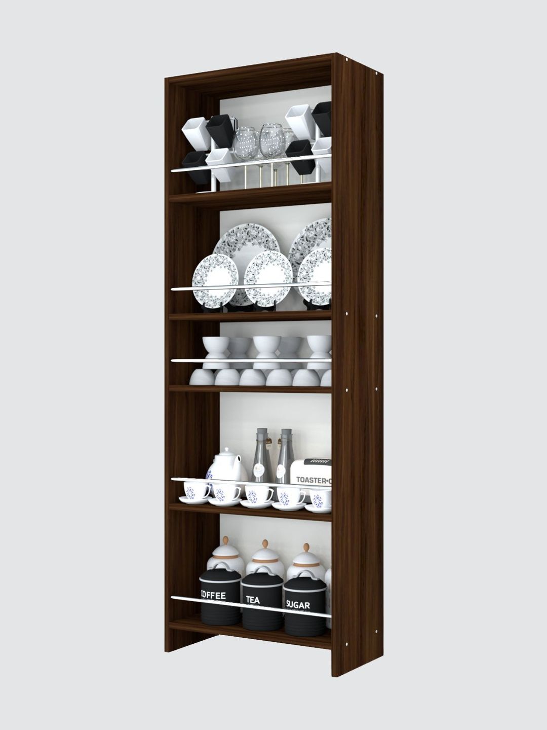 SPECIALITY PANELS Brown Wall Mounted Kitchen Cabinet-image-15
