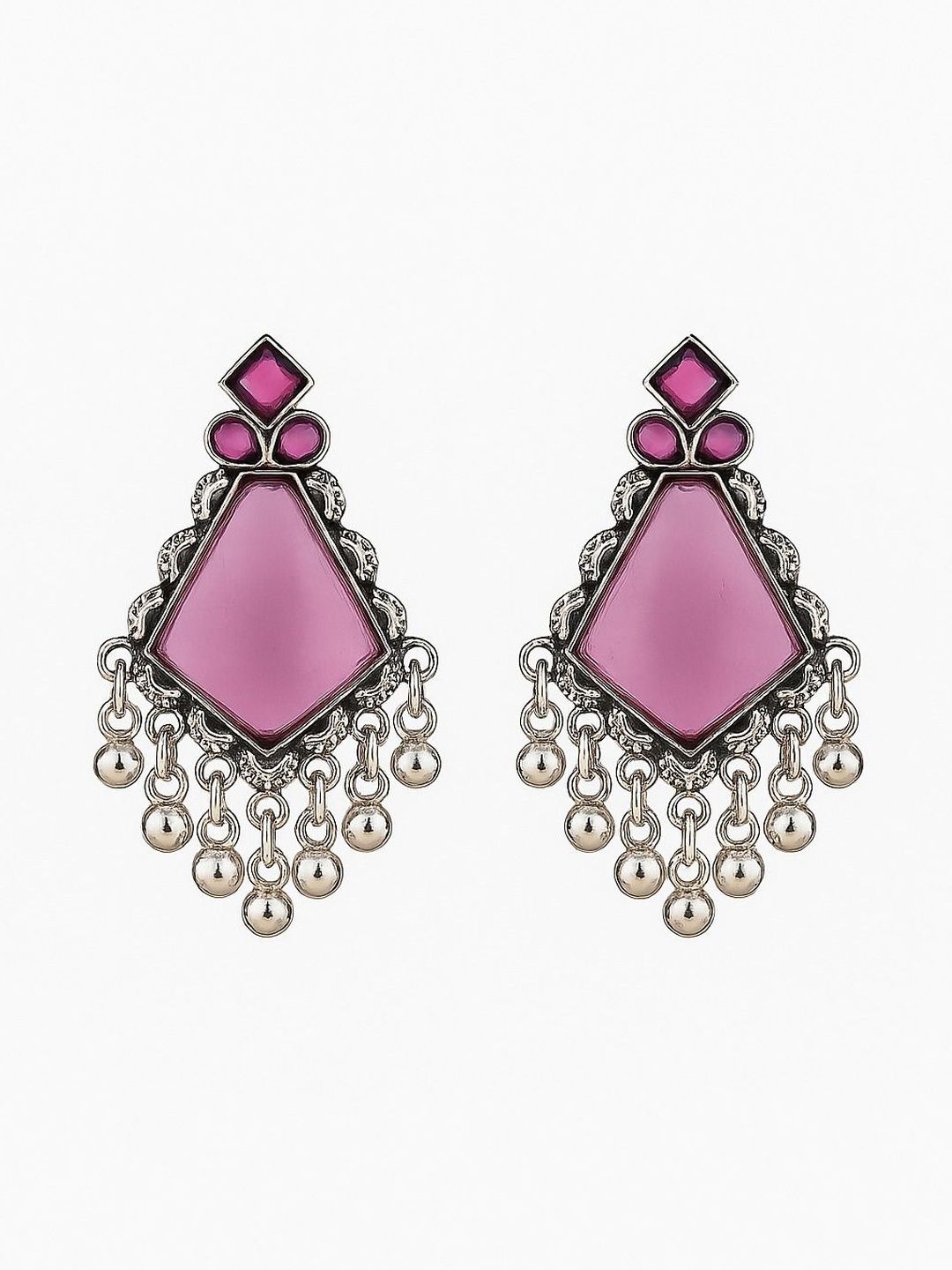Anouk Geometric Drop Earrings-picture-31