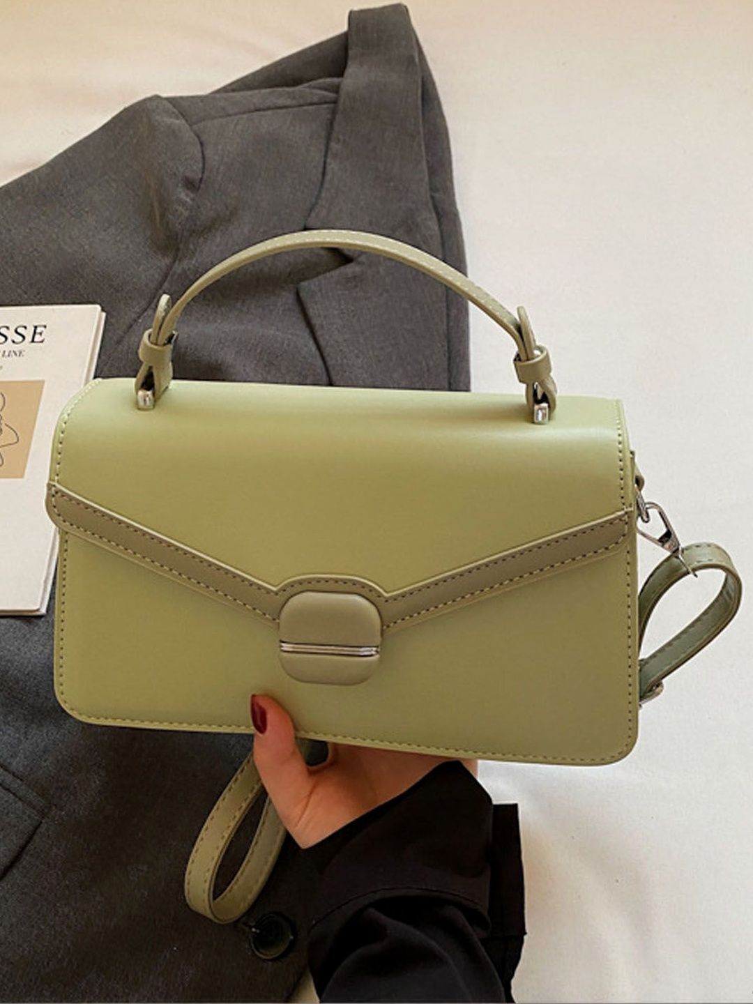 StyleCast PU Structured Handheld Bag-picture-20
