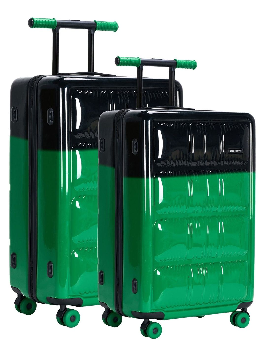 FUR JADEN Set Of 2 The PufferPop Colourblocked Hard-Sided Trolley Bag-picture-43