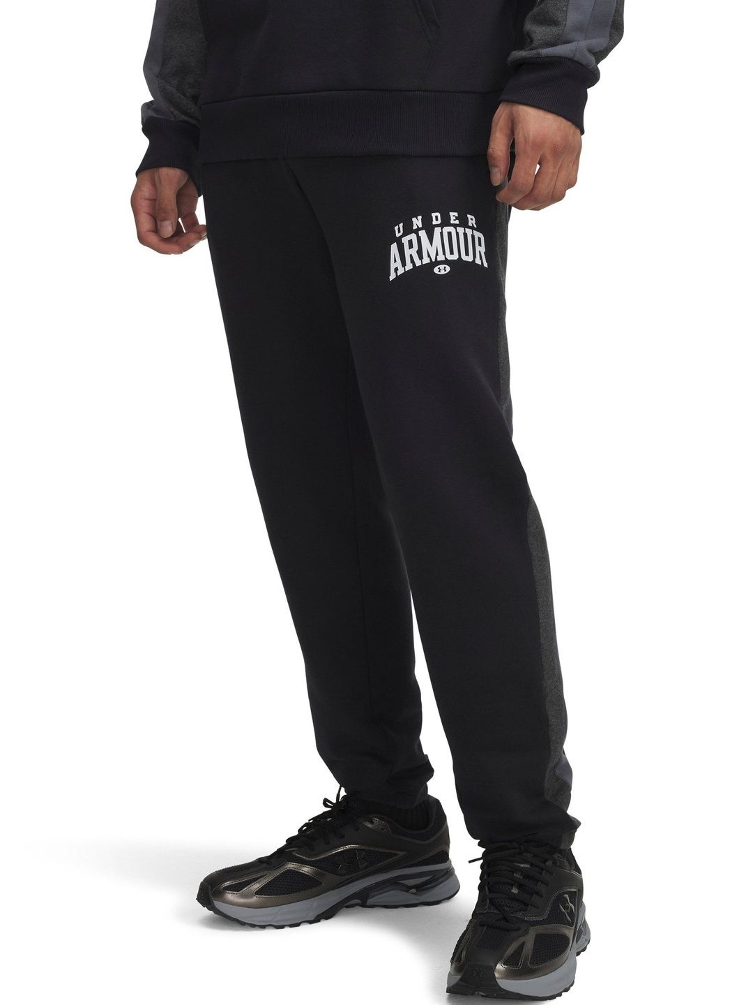 UNDER ARMOUR Men Relaxed Fit Mid-Rise Track Pants-picture-32
