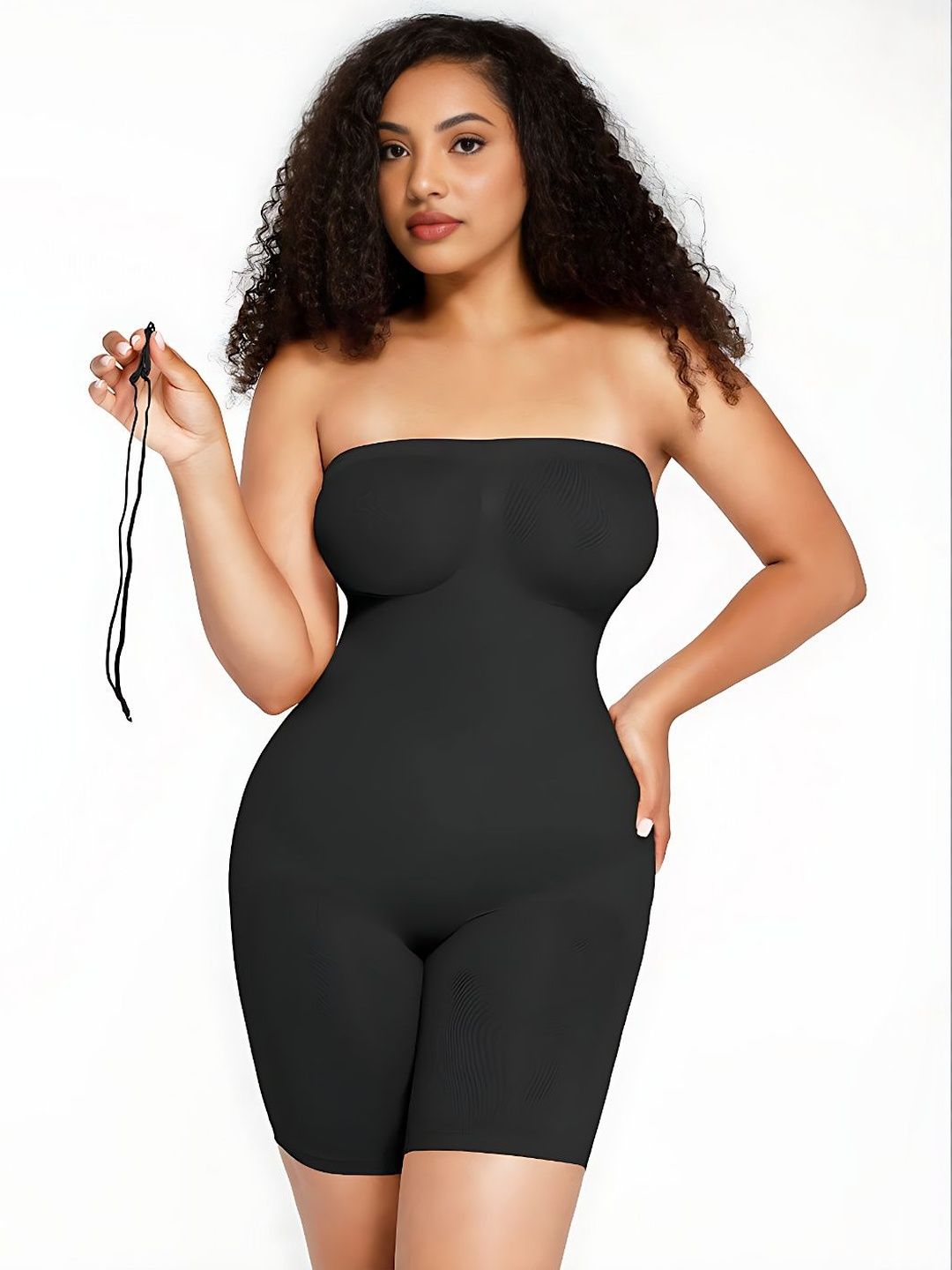 SHOP THE EDIT Strapless Butt Lifting Bodysuit Shapewear-picture-34