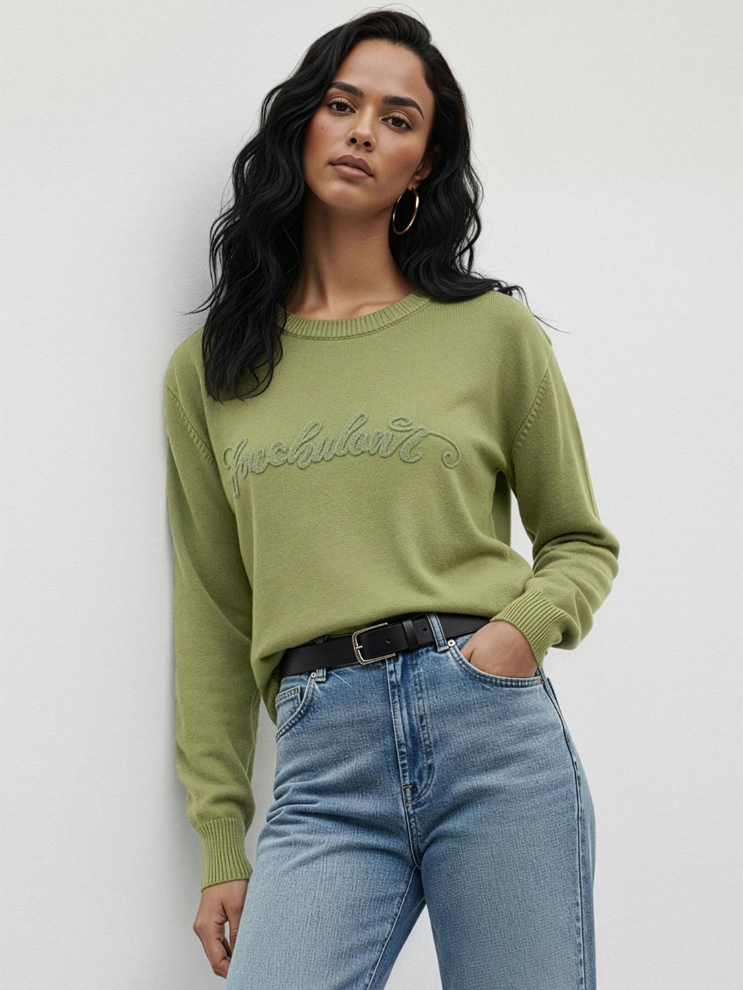 The Roadster Life Co. Typography Applique Detail Pullover-picture-58