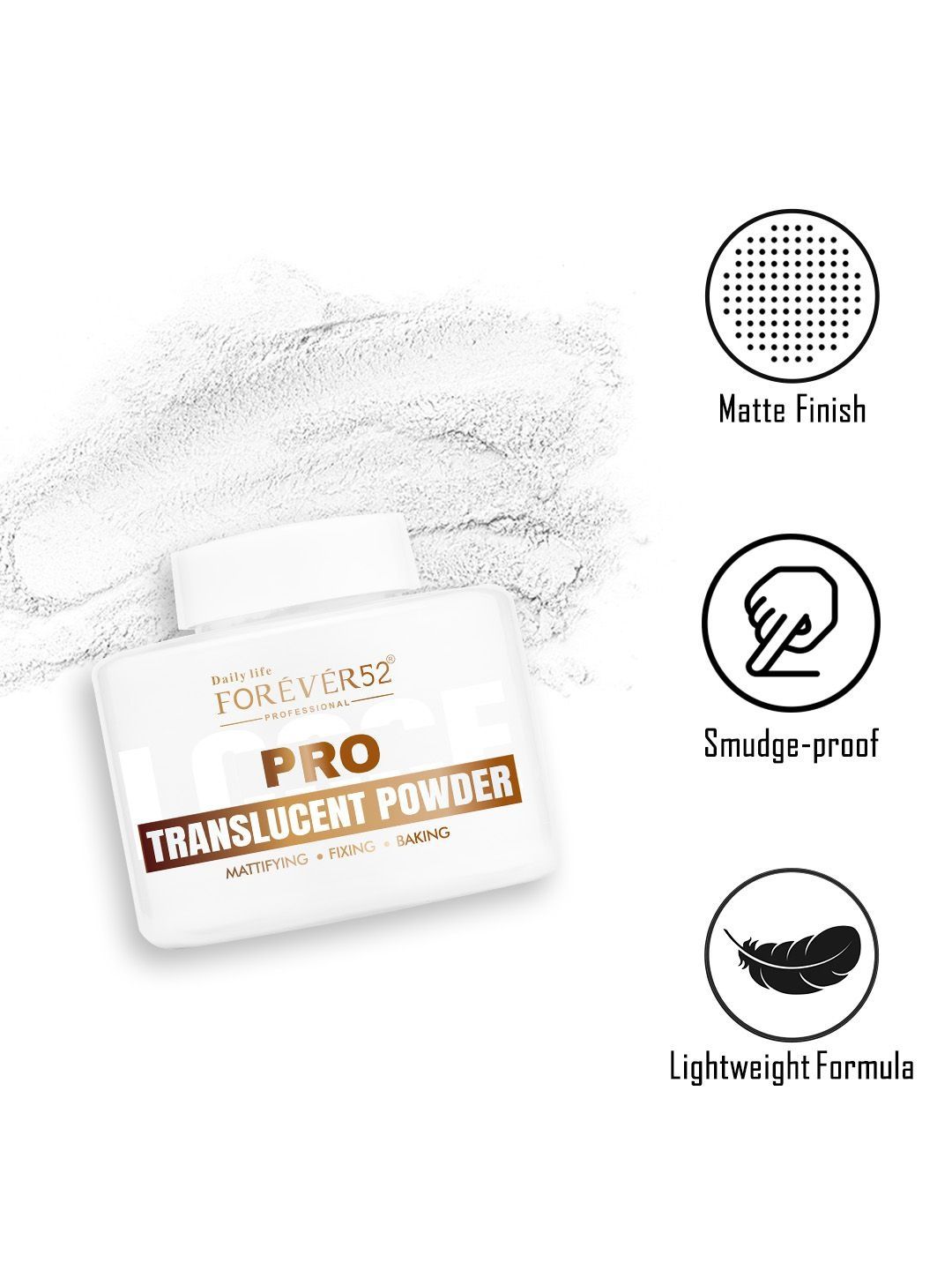 Daily Life Forever52 Full Coverage Pro Loose Translucent Powder - 30 g - White -02-image-39