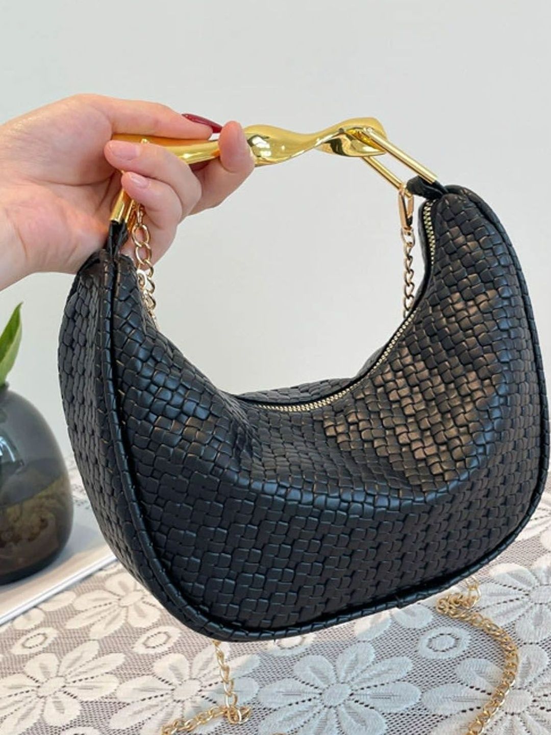 StyleCast PU Structured Hobo Bag-picture-23
