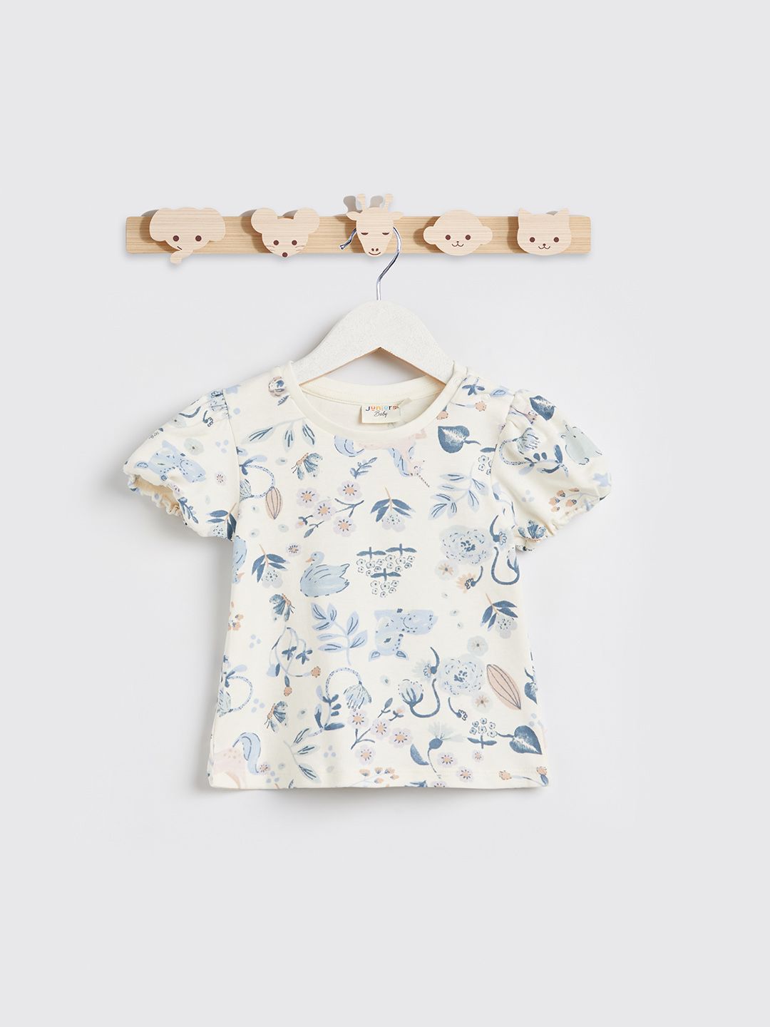 Juniors by Babyshop Boys Printed Cotton Round Neck Tshirts-image-4