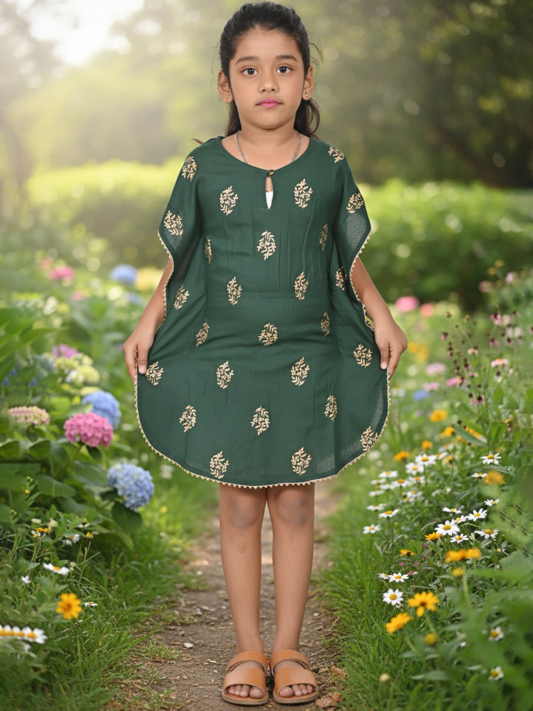 BAESD Print Ethnic Longline Top-picture-39