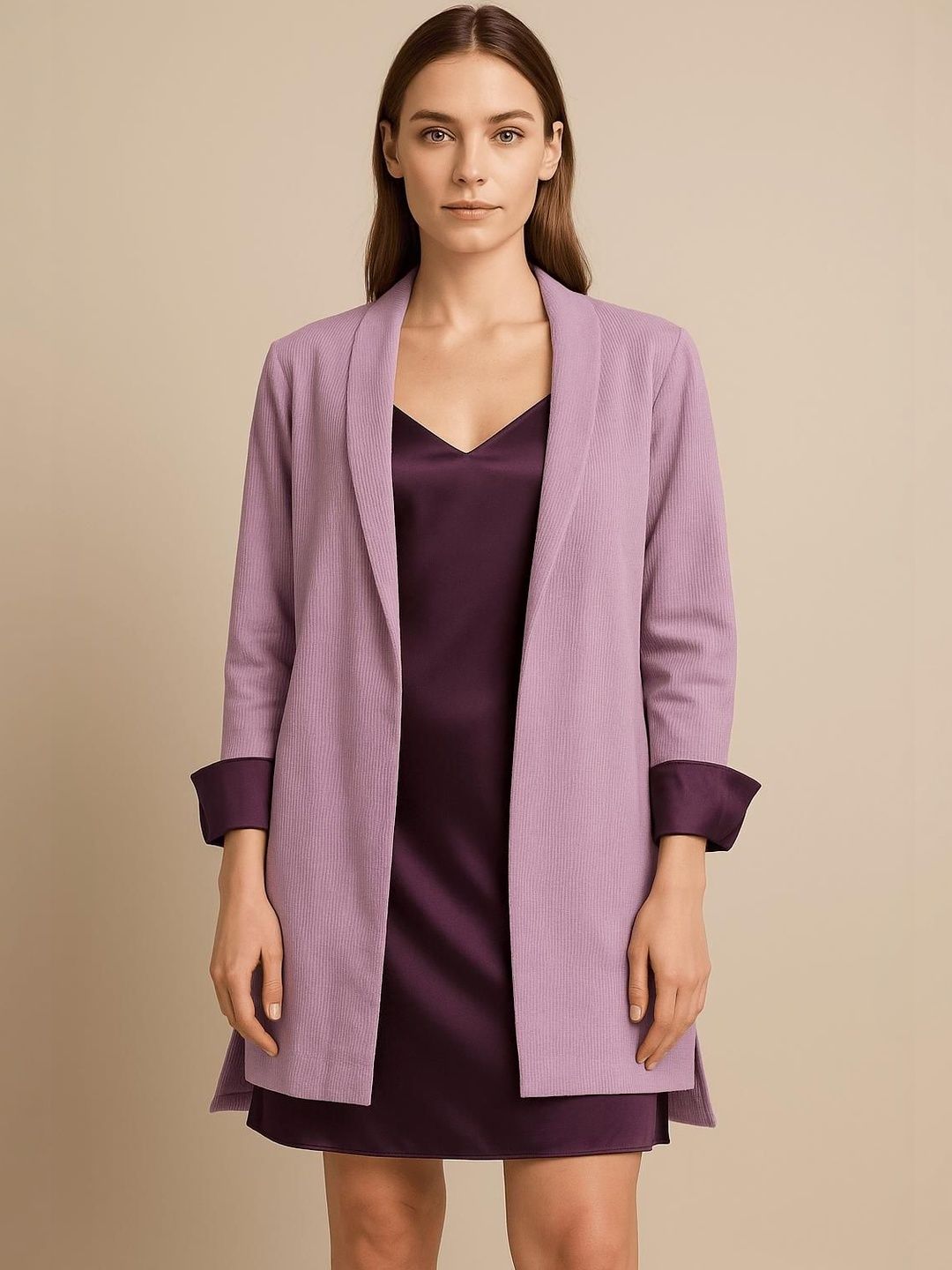 The Kaftan Company Women Open Front Jacket-picture-36