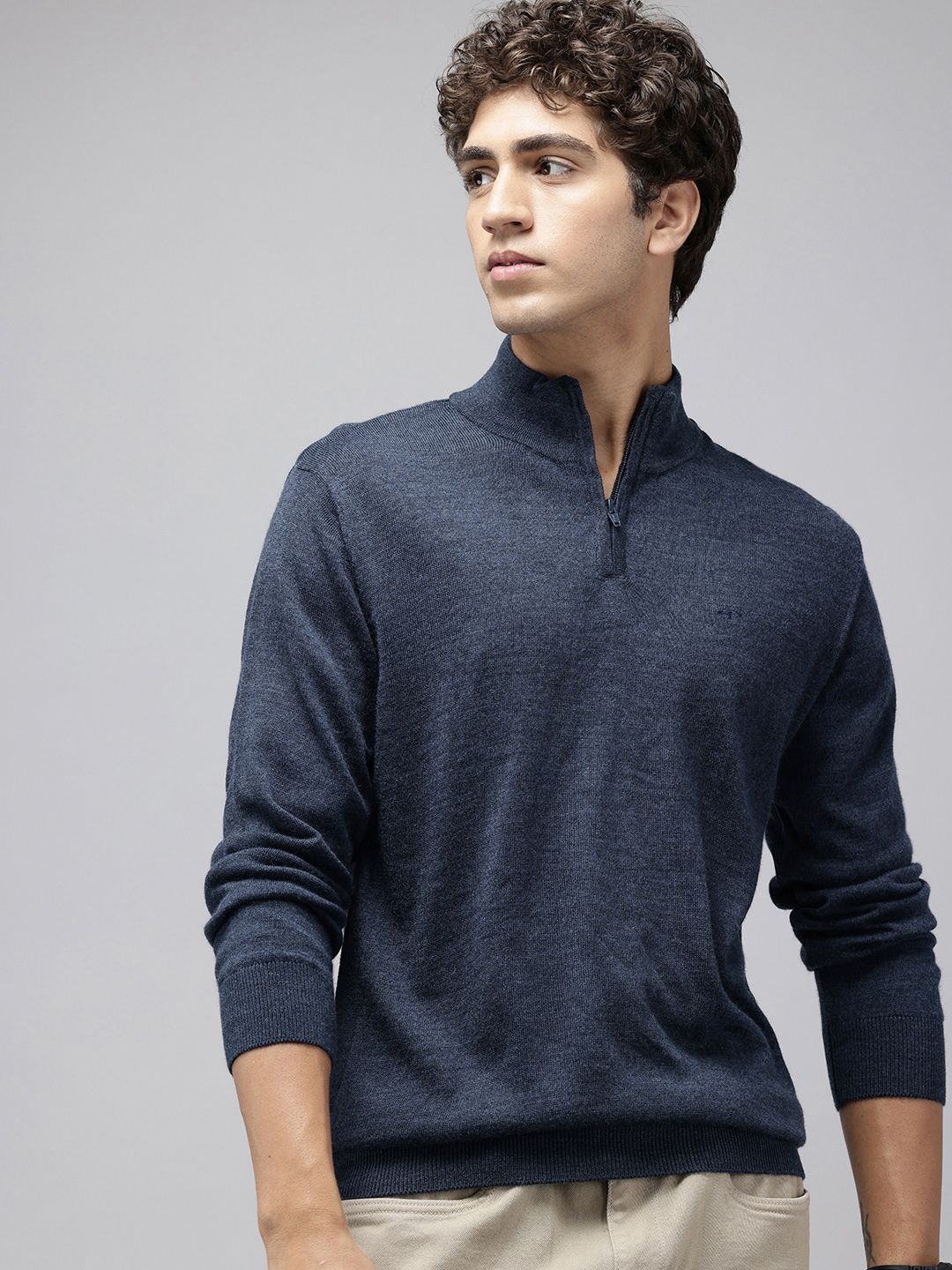 ColorPlus Mock Neck Pullover Sweater-picture-45