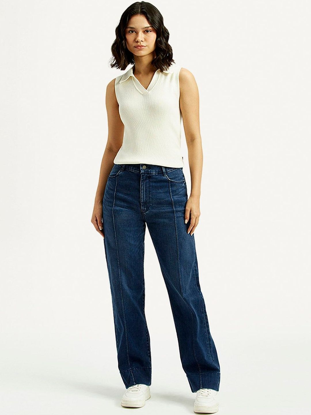 Levis Women Classic Regular Fit Mid-Rise Stretchable Jeans-picture-20