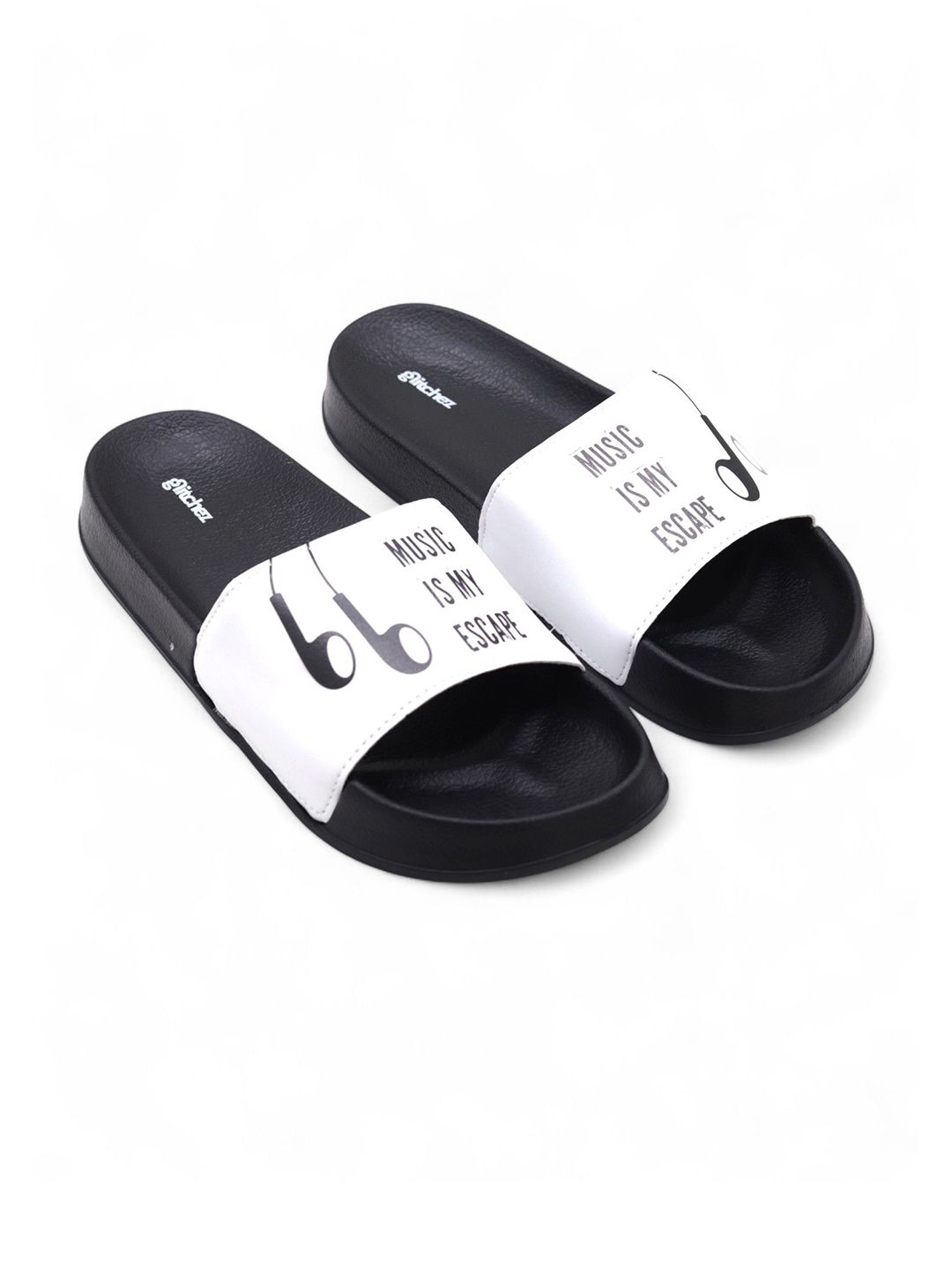 glitchez Men Printed Sliders-picture-10