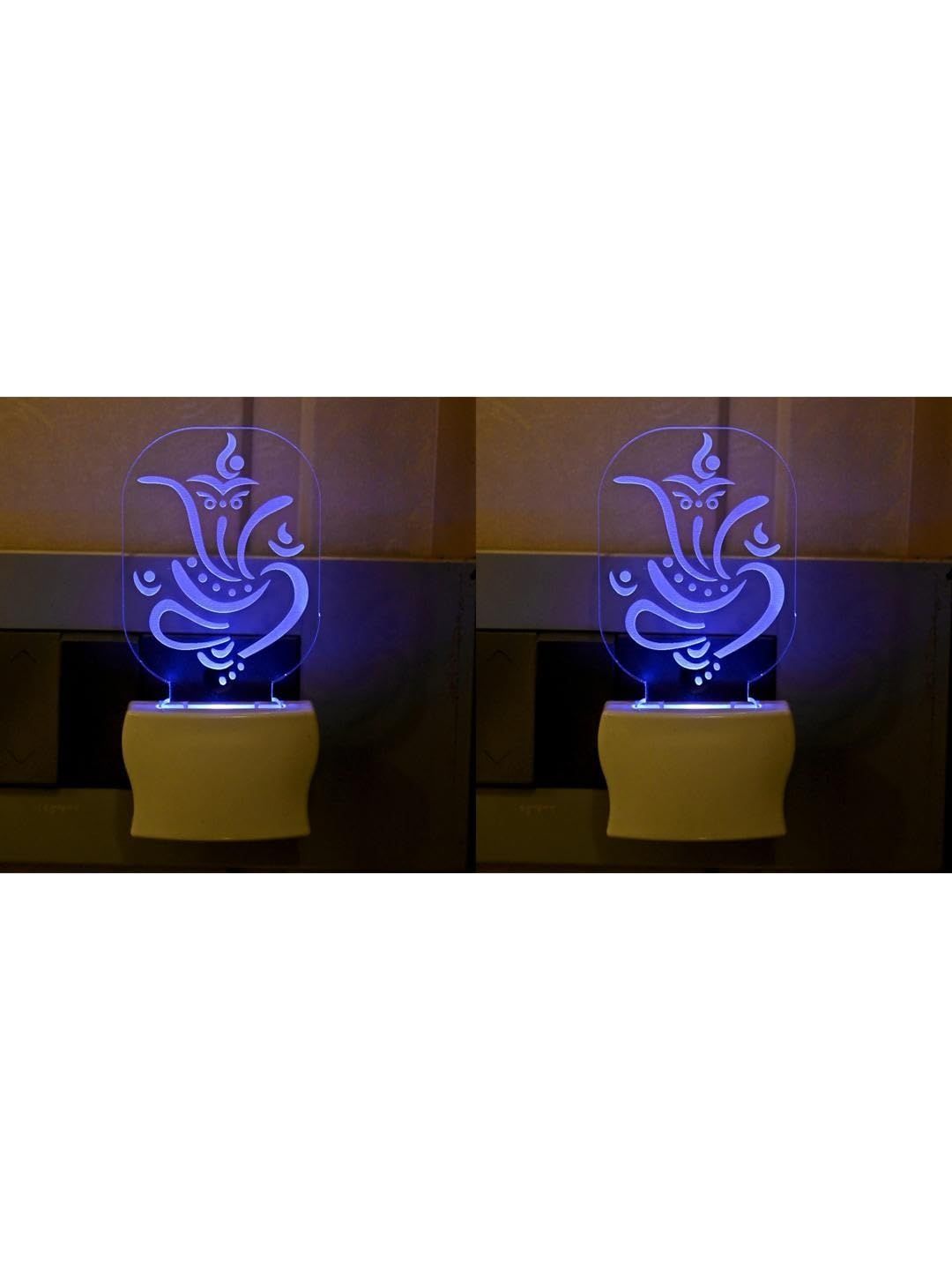 1ST TIME Red & White Printed Acrylic Traditional Abstract Shaped Shaped Wall Lamp-picture-47