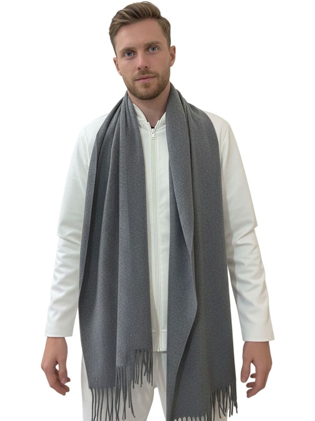 Amoldo Men Solid Merino Wool Mufflers-image-23