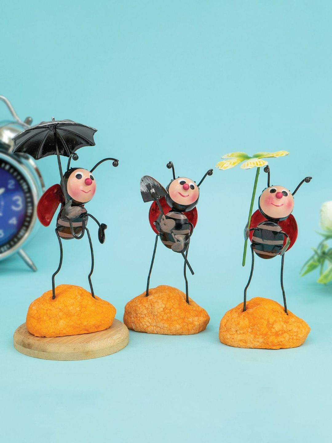 Ekhasa Orange Figurine Showpiece-picture-19