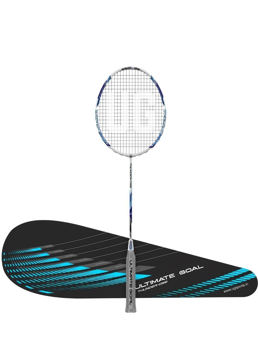 UG SPORTS Oval Shape Lightweight Badminton Racquet With Cover-picture-54