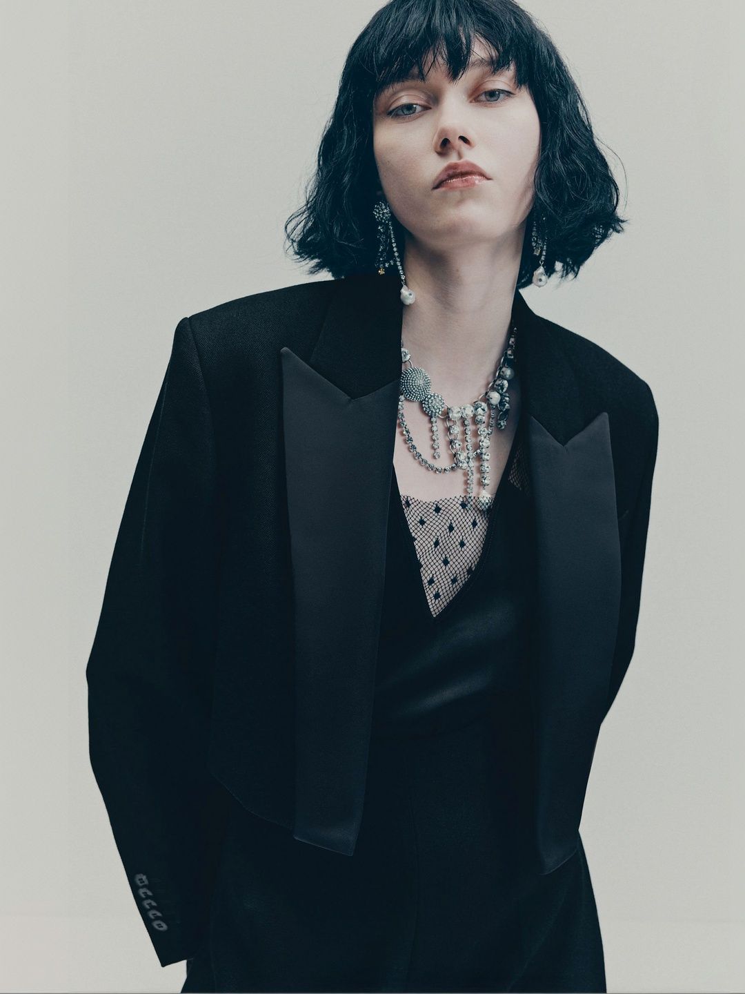 H&M Wool Tuxedo Blazer-picture-22