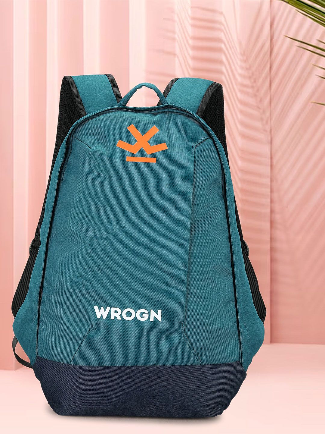 WROGN Unisex Brand Logo Backpack with Compression Straps-picture-11