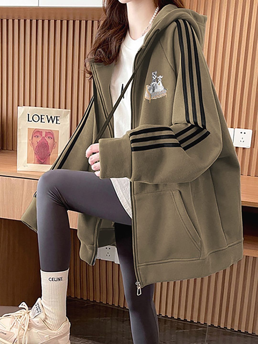 JC Mode Women Colourblocked Lightweight Woven Jacket-picture-19