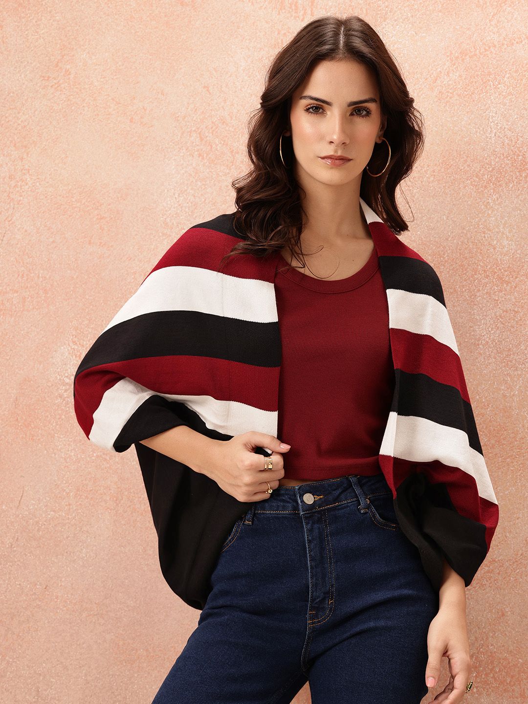 all about you Striped Shrug-picture-11