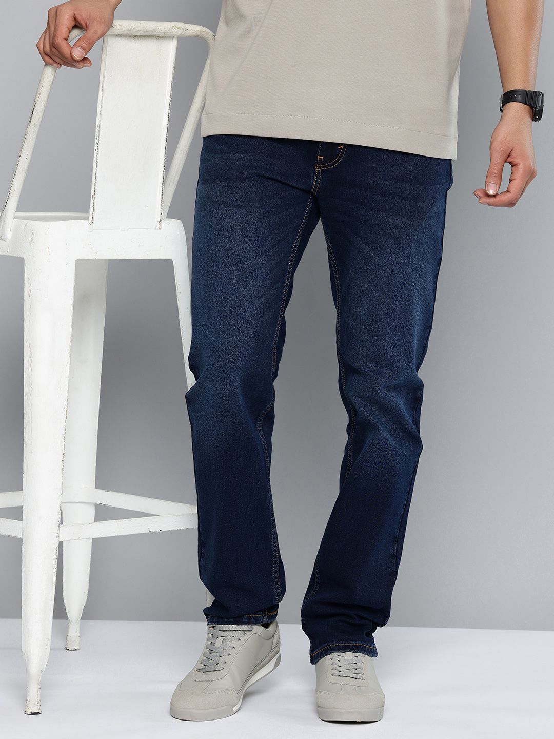 Levis Men Slim Fit Light Fade Stretchable Jeans-picture-36