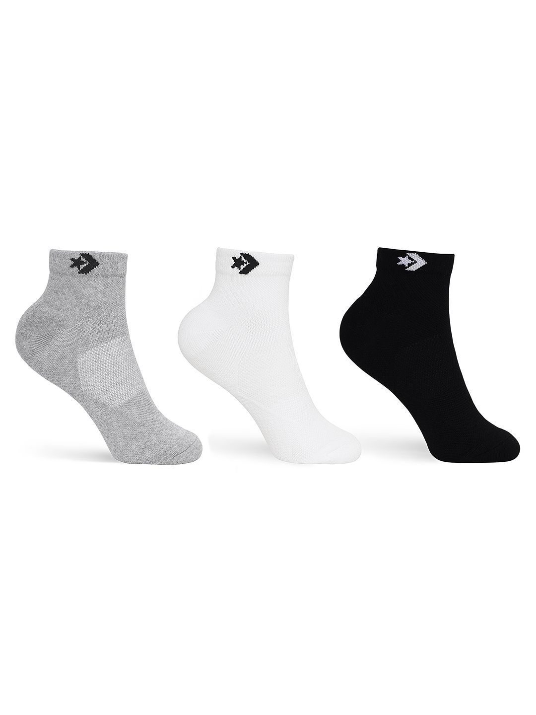Converse Pack of 3 Ankle Length Socks-image-31