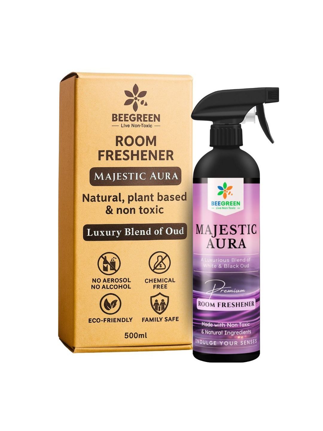 BeeGreen Majestic Aura Natural Room Freshener- 500m-picture-35