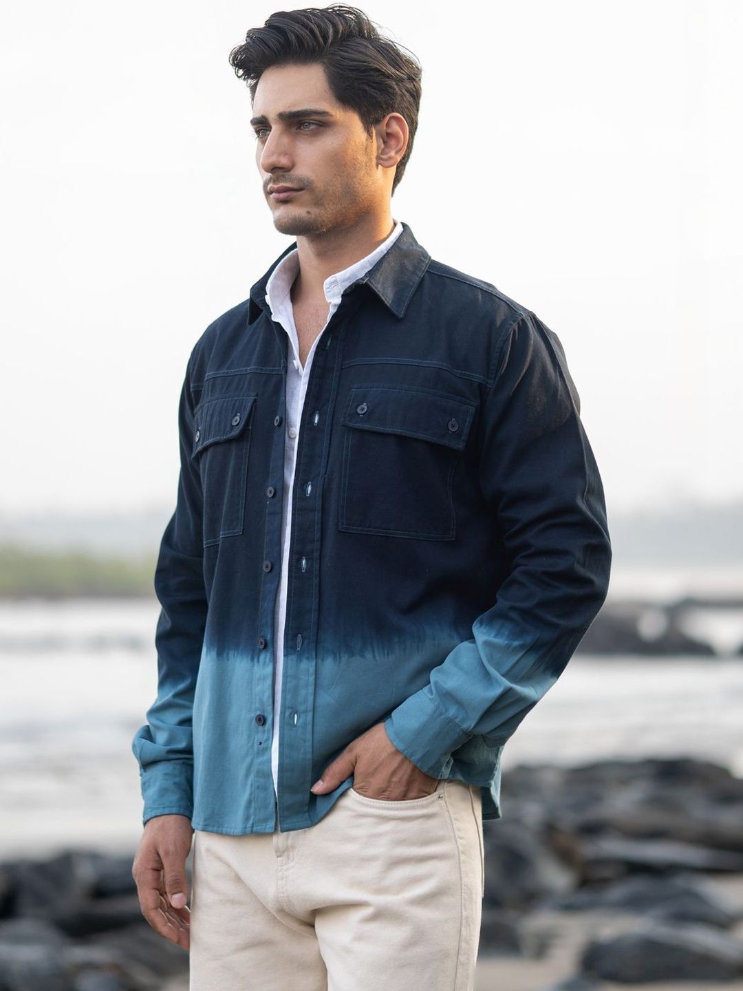 Powerlook Men Faded Casual Shirt-picture-27