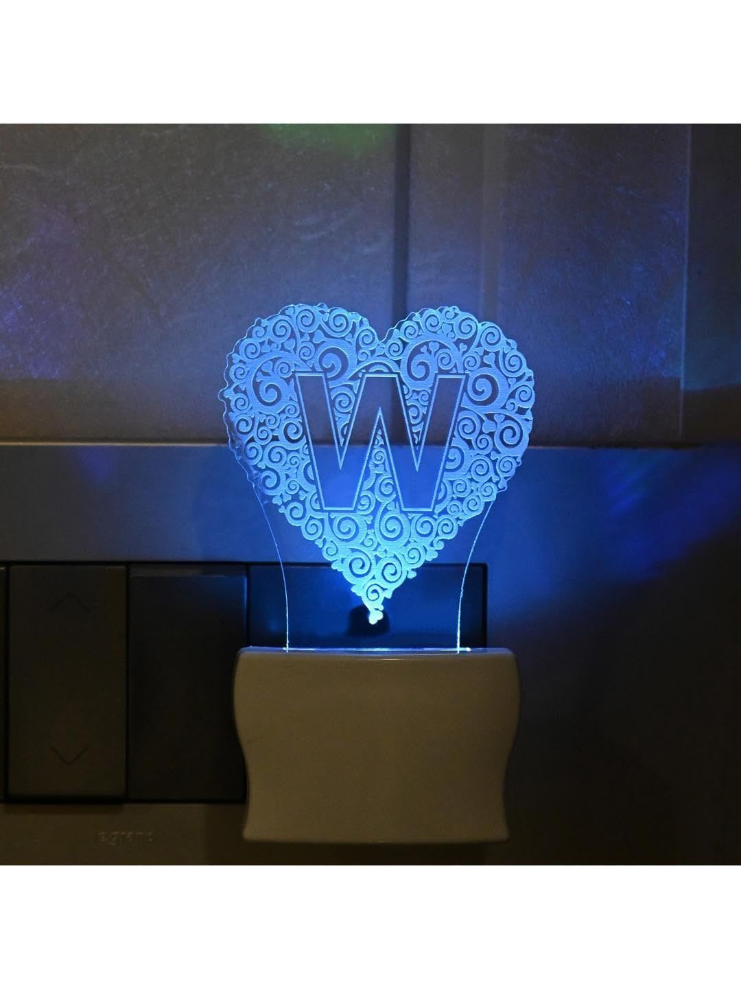 1ST TIME Red & White Textured Acrylic Contemporary Abstract Shaped Shaped Wall Lamp-picture-18