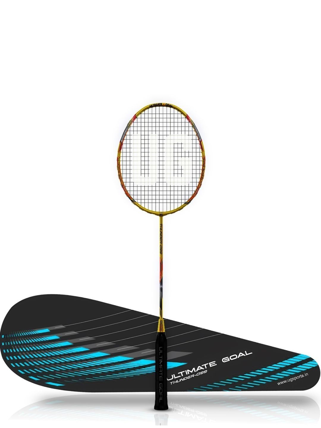 UG SPORTS Oval Shape Lightweight Badminton Racquet With Cover-picture-19
