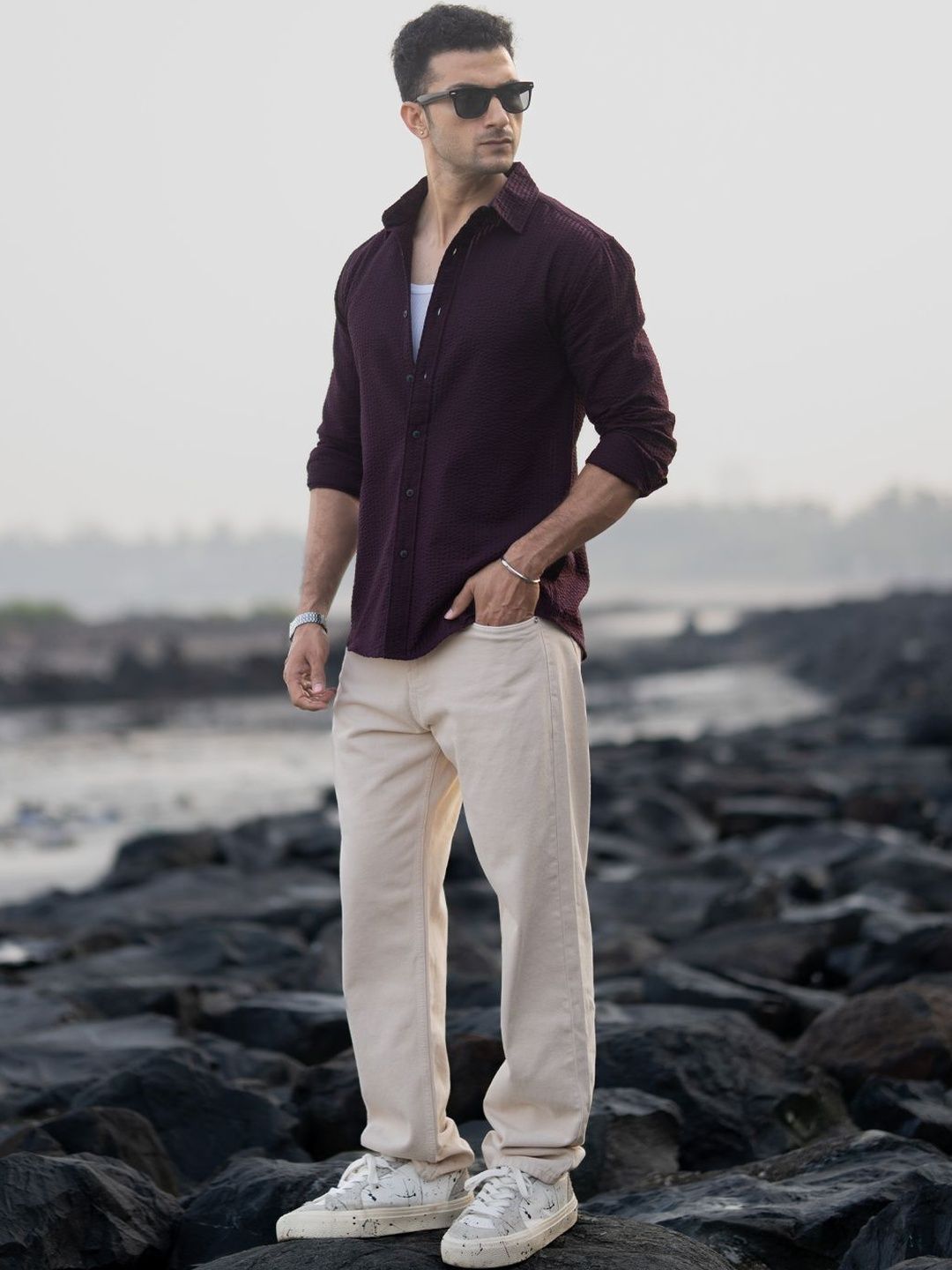 Powerlook Men Striped Casual Shirt-picture-28