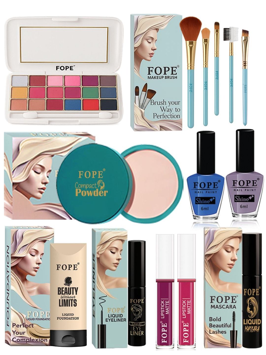 FOPE Set Of 14 Beauty Collection-image-2