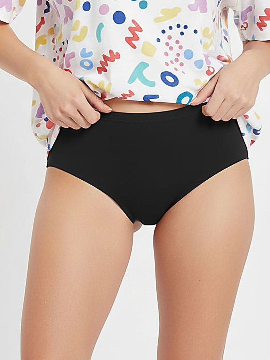 FiveFlag Pure Combed Cotton Mid-Rise Hipster Briefs-picture-0