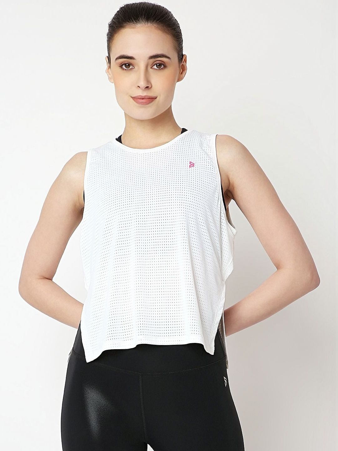 BODD ACTIVE Self Design Tank Top-image-48