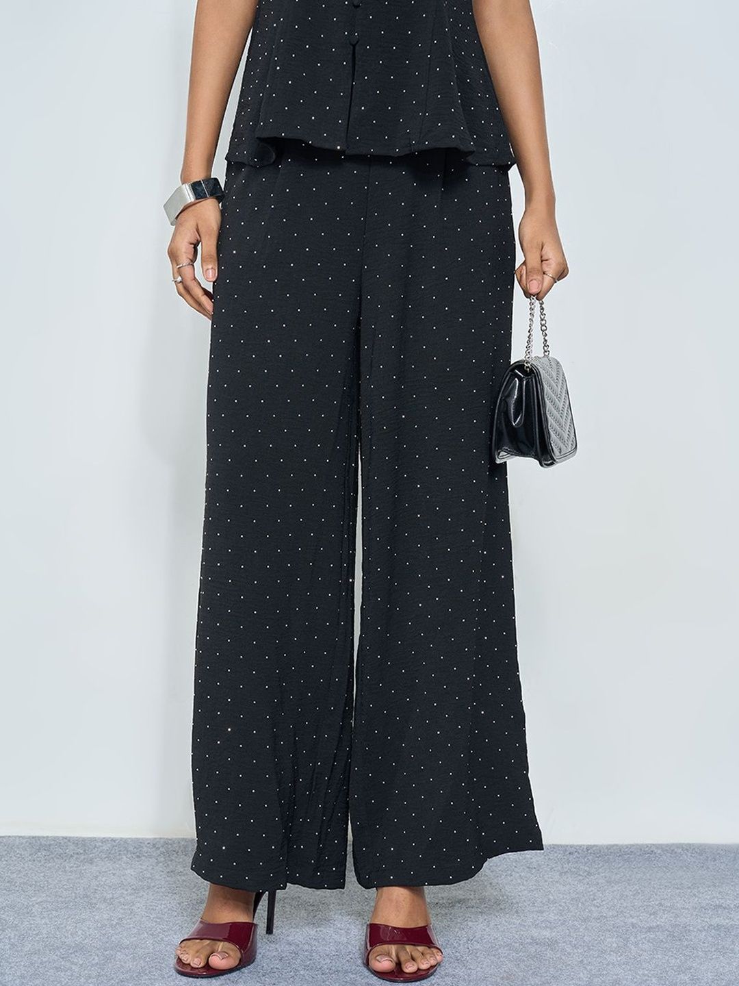 Annabelle by Pantaloons Women High-Rise Trousers-picture-24