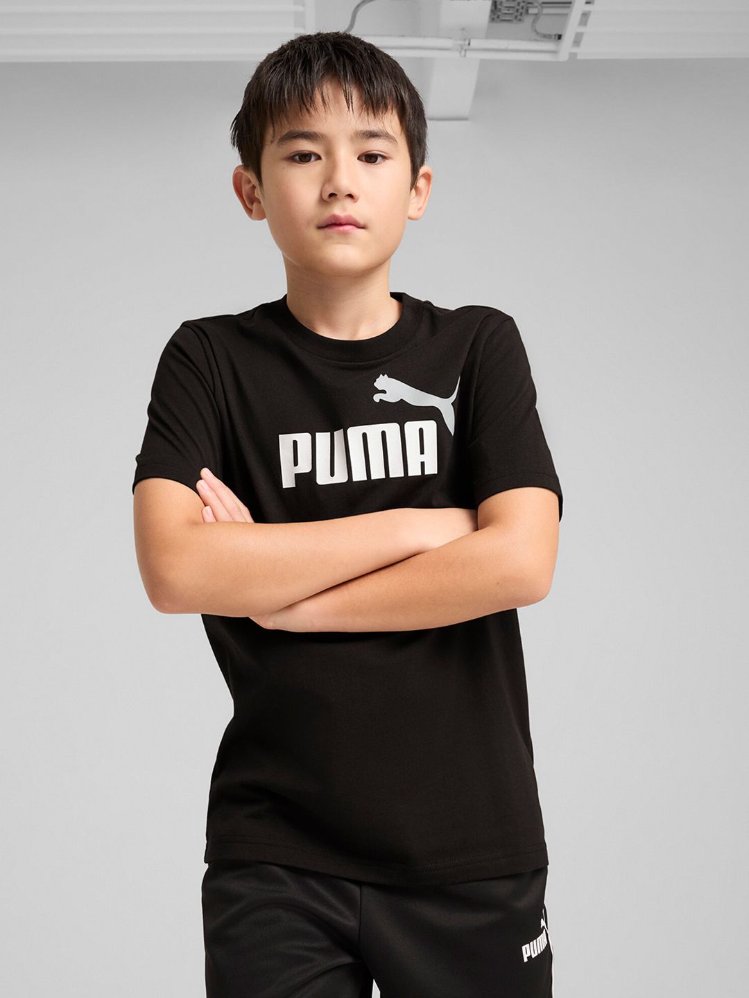 Puma Colour No.1 Logo Youth Cotton Tee