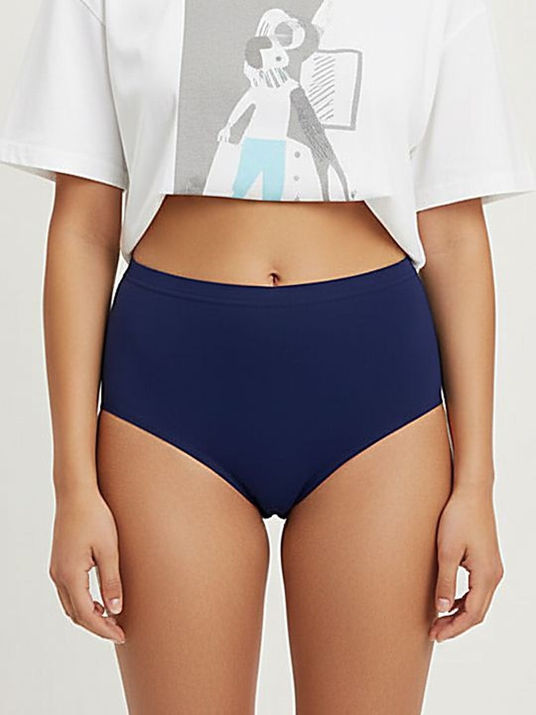 FiveFlag Pure Combed Cotton Mid-Rise Hipster Briefs-picture-45