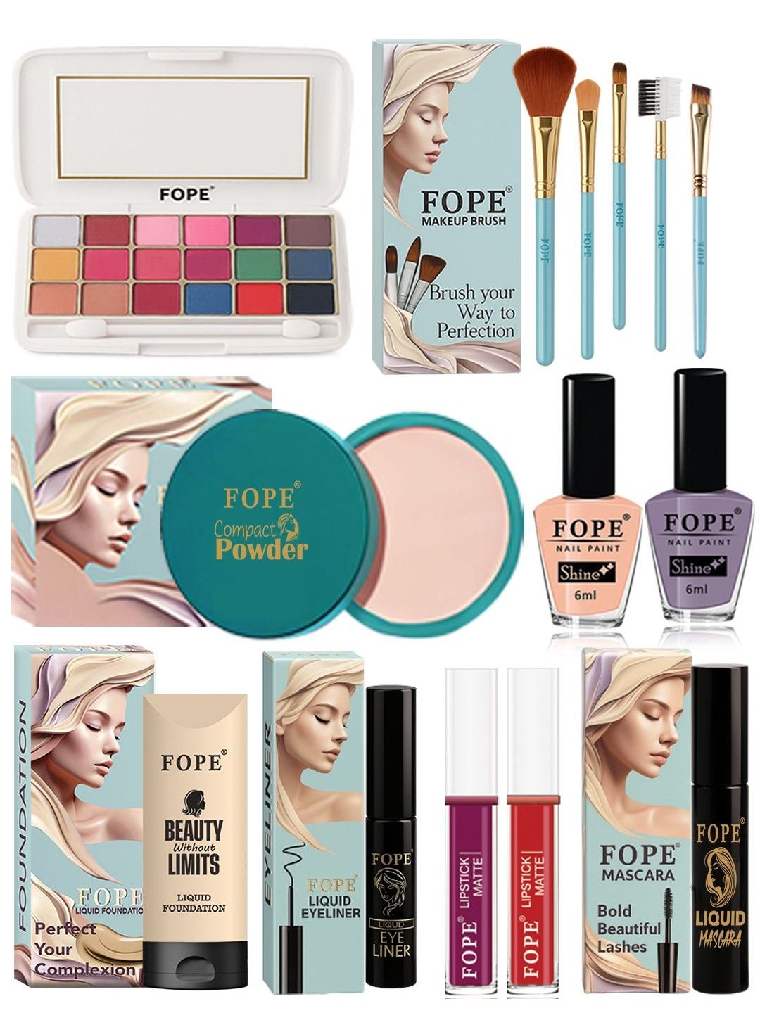 FOPE Set Of 14 Party Combo Box-image-4