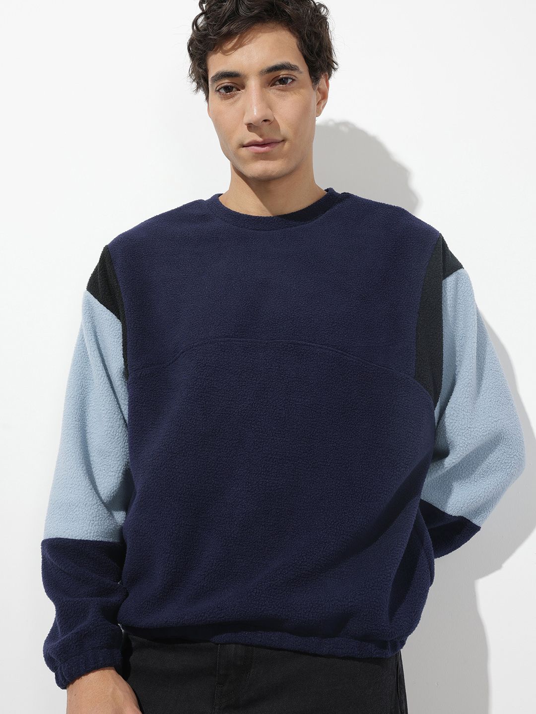 The Roadster Life Co. Round Neck Knitted Sweatshirt-picture-46