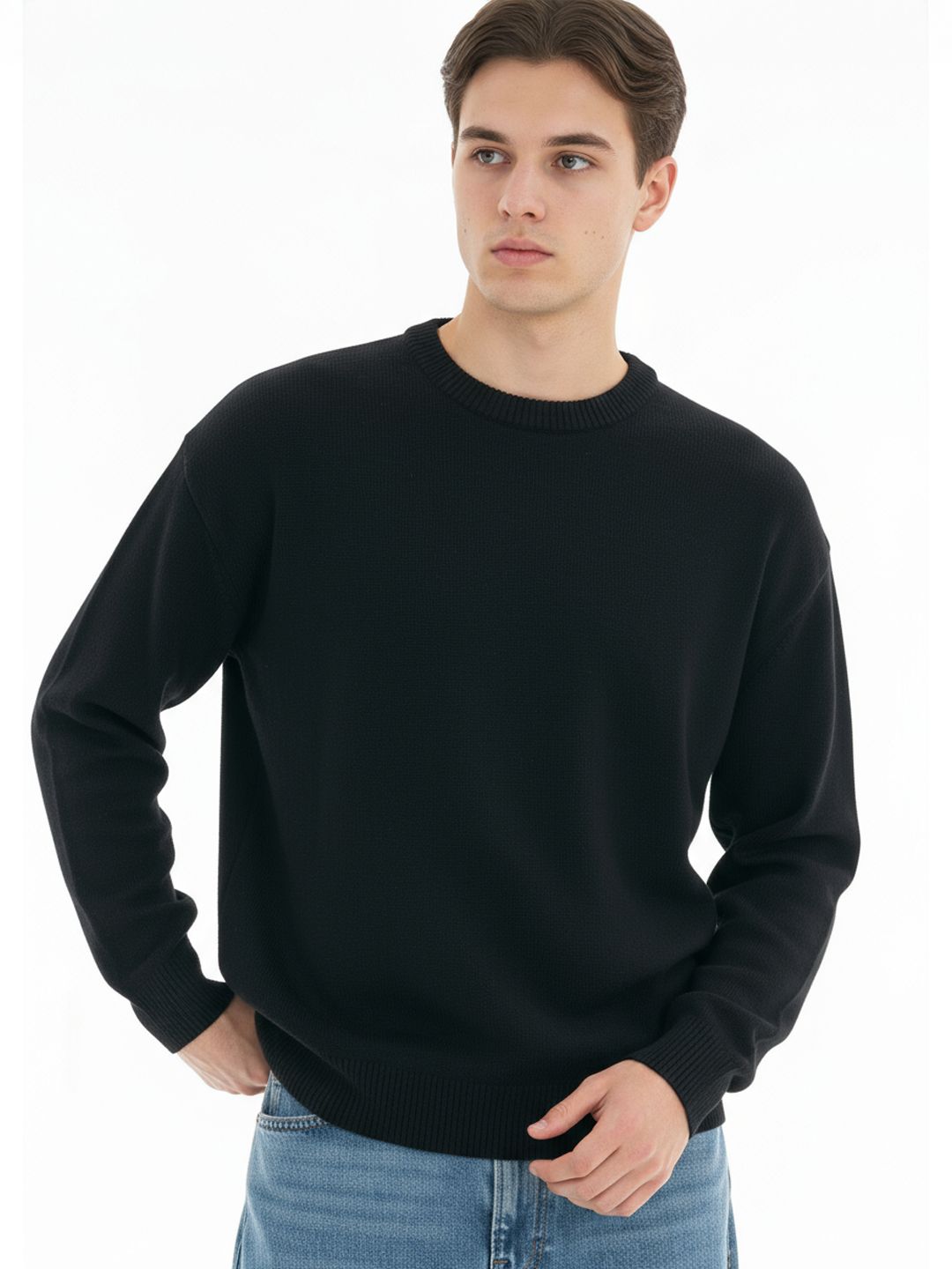 glitchez Typography Self Design Pullover-picture-30