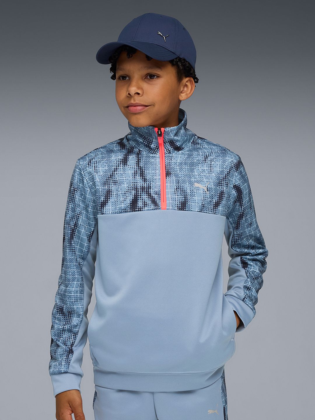 Puma Boys Train All Day Essentials Sweat-Free Jacket-picture-41