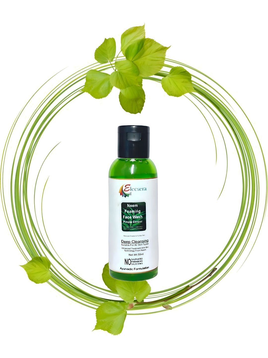 Elecsera Neem Foaming Face Wash - 50 ml-picture-42