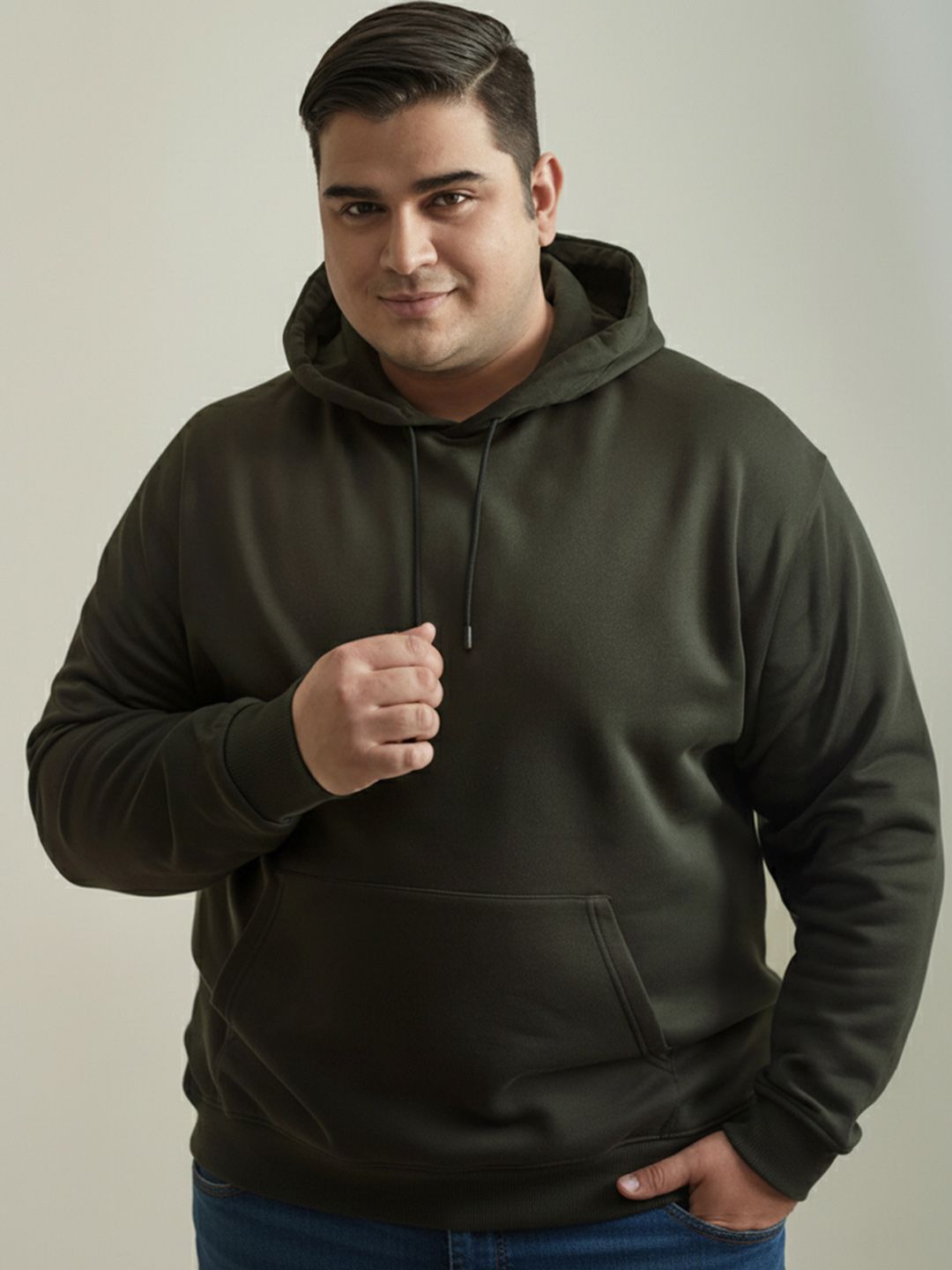 FFLIRTYGO Men Plus Size Hooded Sweatshirt-picture-23
