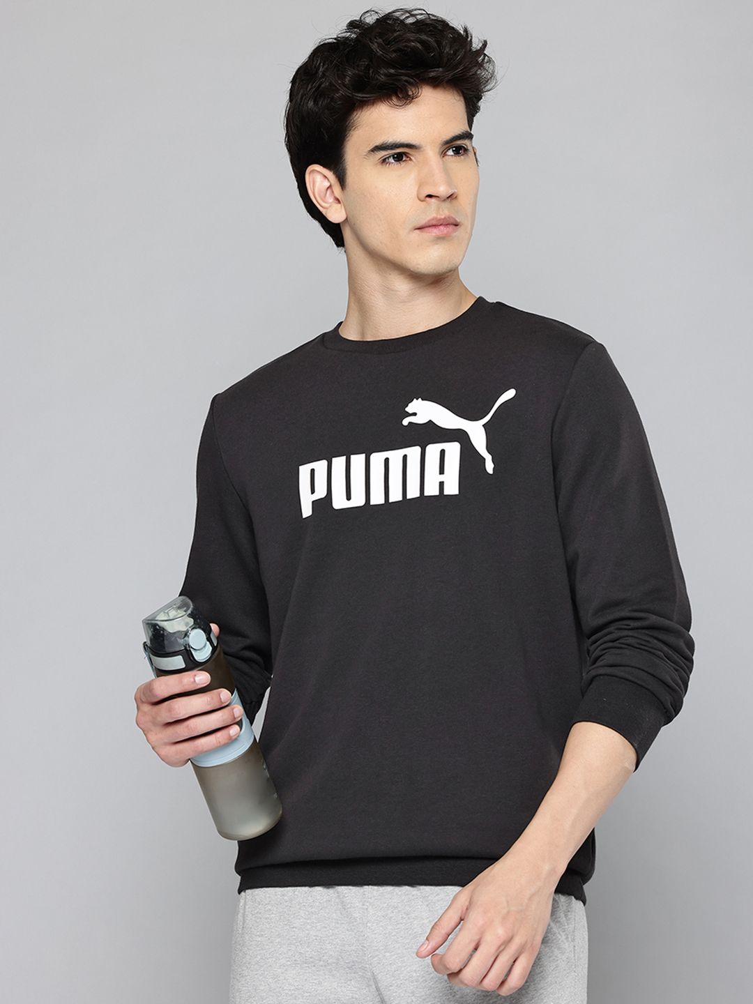 Puma Brand Logo Printed Pullover-picture-40