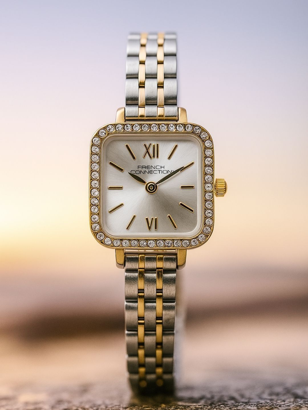 French Connection Women Dial & Stainless Steel Bracelet Style Straps Analogue Watch FCN0170STM-picture-34